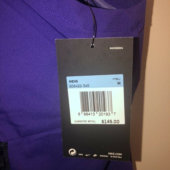 Nike Alpha Fly Rush Vest Purple Men's 908420-545 - Picture 3 of 6